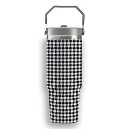 ScotsTee Shop Scottish Shepherd Tartan Flip Straw Tumbler 20oz 30oz