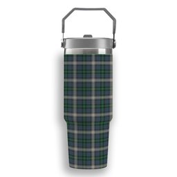 ScotsTee Shop Scottish McDouall Tartan Flip Straw Tumbler 20oz 30oz