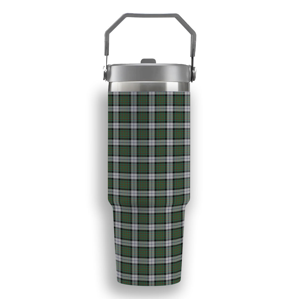 ScotsTee Shop Scottish McLaren Dress Tartan Flip Straw Tumbler 20oz 30oz