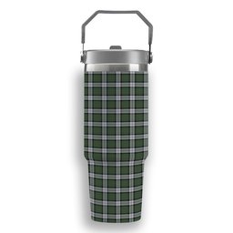 ScotsTee Shop Scottish McLaren Dress Tartan Flip Straw Tumbler 20oz 30oz