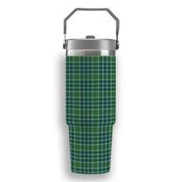 ScotsTee Shop Scottish McDonald Lord of the Isles Hunting Ancient Tartan Flip Straw Tumbler 20oz 30oz