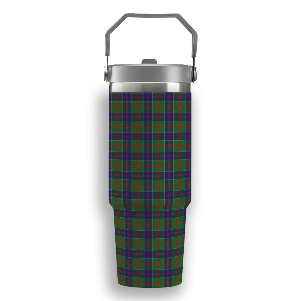 ScotsTee Shop Scottish Stewart of Appin Hunting Modern Tartan Flip Straw Tumbler 20oz 30oz