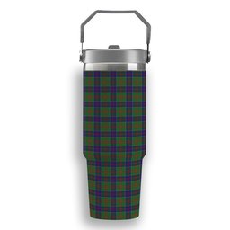 ScotsTee Shop Scottish Stewart of Appin Hunting Modern Tartan Flip Straw Tumbler 20oz 30oz