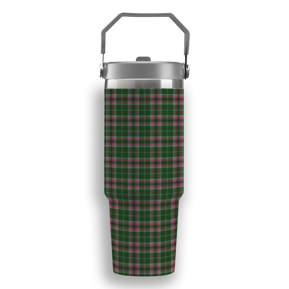 ScotsTee Shop Scottish Gray Hunting SC Tartan Flip Straw Tumbler 20oz 30oz