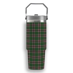 ScotsTee Shop Scottish Gray Hunting SC Tartan Flip Straw Tumbler 20oz 30oz