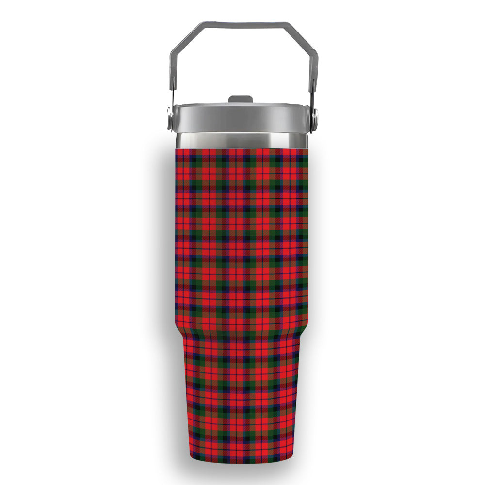 ScotsTee Shop Scottish McNaughton Modern Tartan Flip Straw Tumbler 20oz 30oz