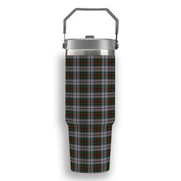 ScotsTee Shop Scottish McDuff Dress Tartan Flip Straw Tumbler 20oz 30oz