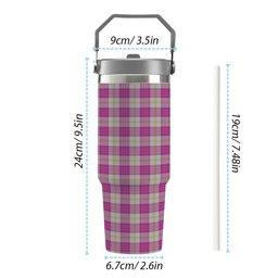ScotsTee Shop Scottish Yair Dance Tartan Flip Straw Tumbler 20oz 30oz