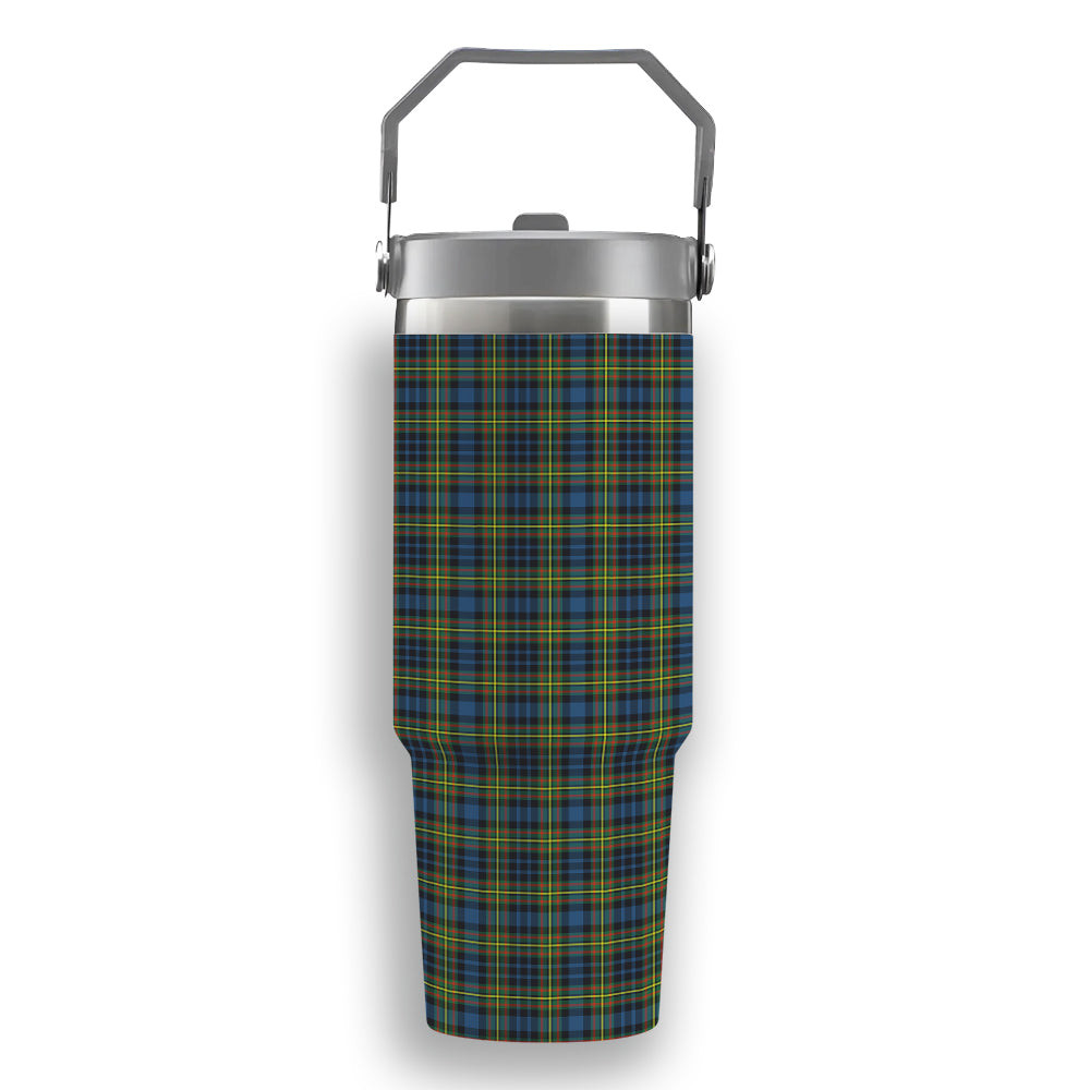 ScotsTee Shop Scottish McLellan Ancient Tartan Flip Straw Tumbler 20oz 30oz