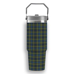 ScotsTee Shop Scottish McLellan Ancient Tartan Flip Straw Tumbler 20oz 30oz