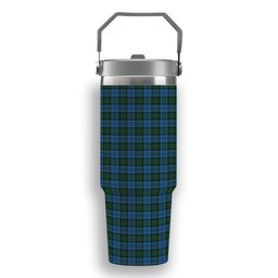 ScotsTee Shop Scottish Smithers Tartan Flip Straw Tumbler 20oz 30oz