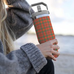 ScotsTee Shop Scottish Munro Ancient Tartan Flip Straw Tumbler 20oz 30oz