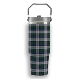 ScotsTee Shop Scottish Graham Dress Tartan Flip Straw Tumbler 20oz 30oz