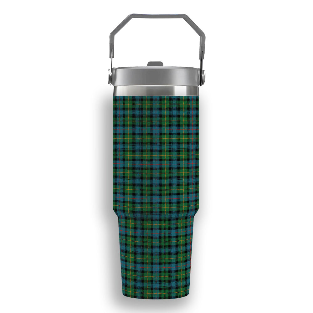 ScotsTee Shop Scottish McLeod of Skye Ancient Tartan Flip Straw Tumbler 20oz 30oz