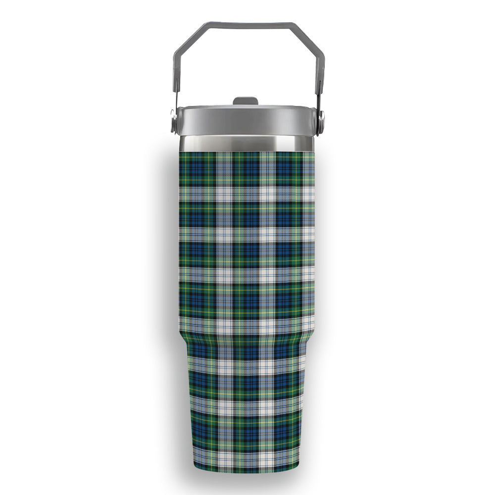 ScotsTee Shop Scottish Gordon Dress Ancient Tartan Flip Straw Tumbler 20oz 30oz
