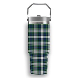 ScotsTee Shop Scottish Gordon Dress Ancient Tartan Flip Straw Tumbler 20oz 30oz