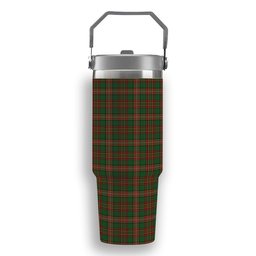 ScotsTee Shop Scottish Goldstraw Tartan Flip Straw Tumbler 20oz 30oz