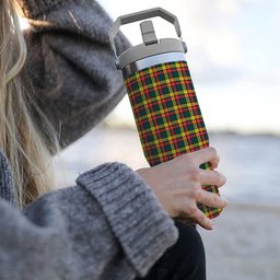 ScotsTee Shop Scottish McIndoe Tartan Flip Straw Tumbler 20oz 30oz