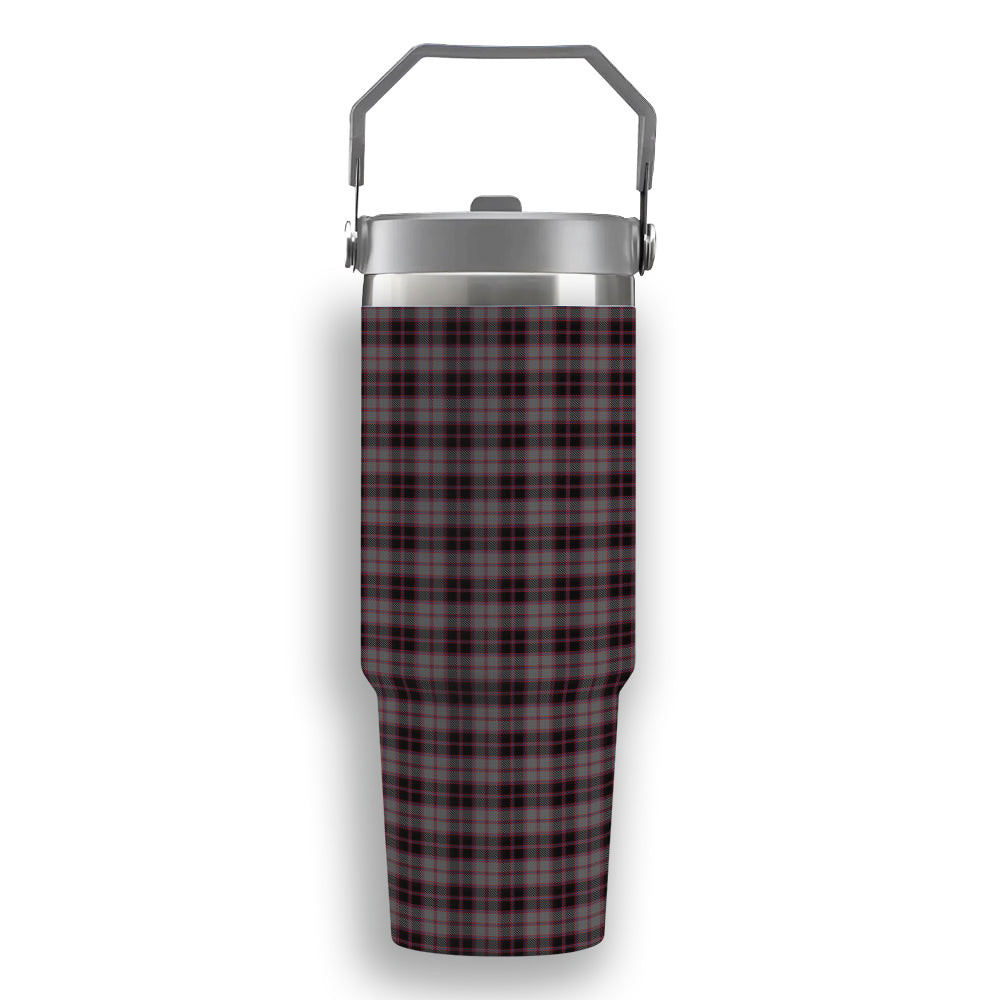 ScotsTee Shop Scottish McPherson Hunting Tartan Flip Straw Tumbler 20oz 30oz