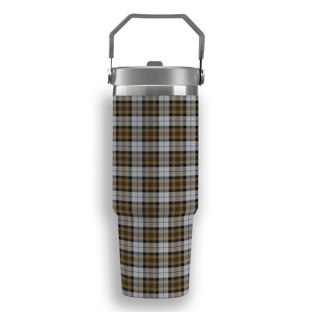 ScotsTee Shop Scottish MacKellar Dress Tartan Flip Straw Tumbler 20oz 30oz