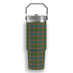 ScotsTee Shop Scottish Stephenson Old Ancient Tartan Flip Straw Tumbler 20oz 30oz