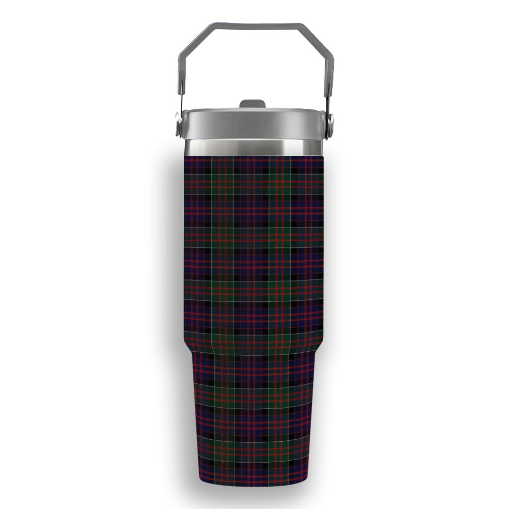 ScotsTee Shop Scottish MacDonald of Clan Ranald Tartan Flip Straw Tumbler 20oz 30oz
