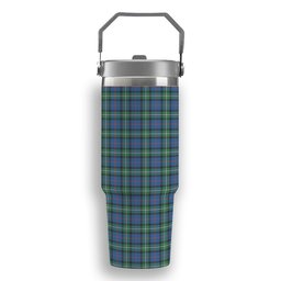 ScotsTee Shop Scottish MacPhail Hunting Ancient SC Tartan Flip Straw Tumbler 20oz 30oz