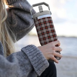 ScotsTee Shop Scottish MacDuff Dress 4 Tartan Flip Straw Tumbler 20oz 30oz