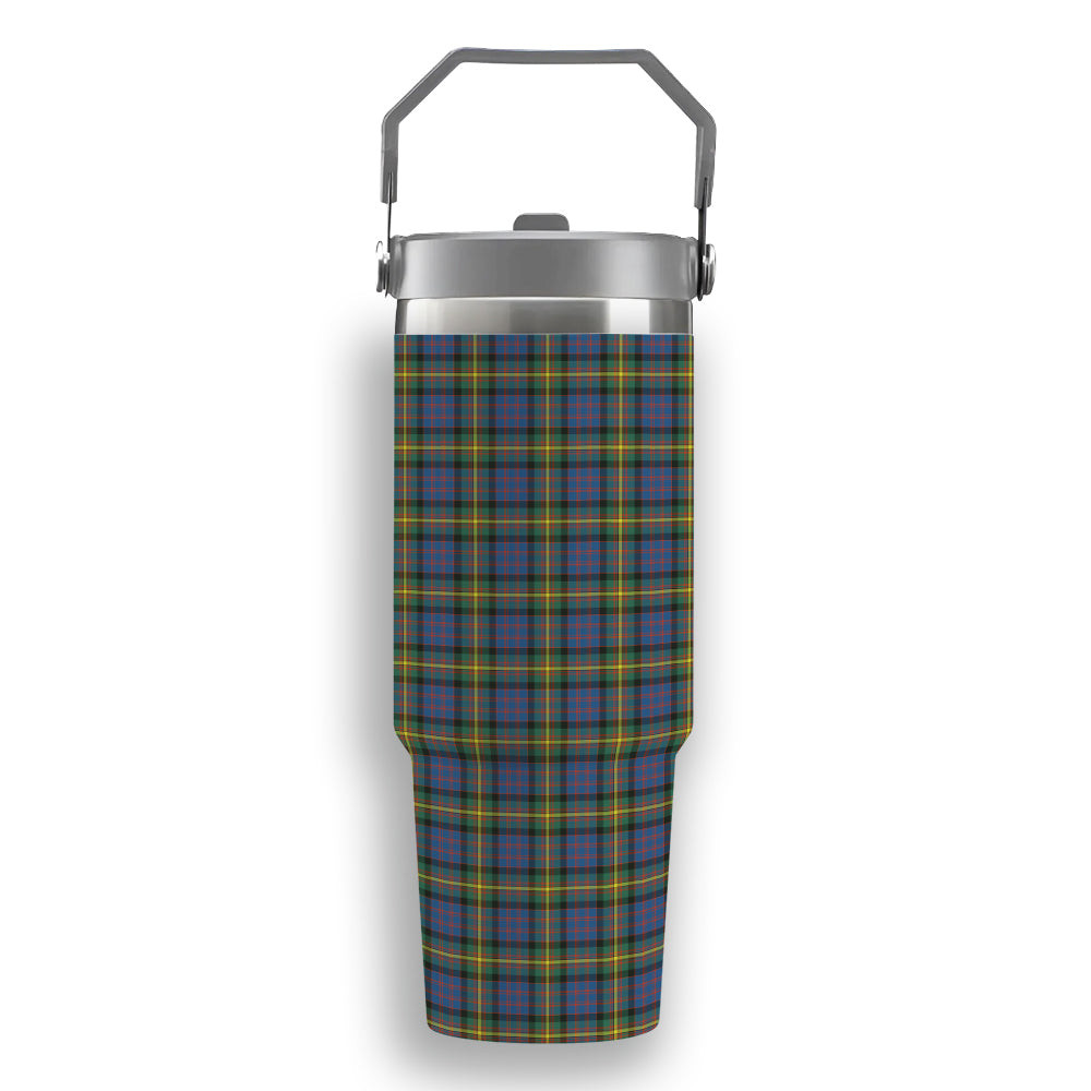 ScotsTee Shop Scottish MacSporran Ancient Tartan Flip Straw Tumbler 20oz 30oz