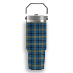 ScotsTee Shop Scottish Laing Tartan Flip Straw Tumbler 20oz 30oz