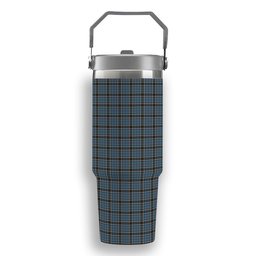 ScotsTee Shop Scottish McTavish Dress Tartan Flip Straw Tumbler 20oz 30oz