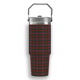 ScotsTee Shop Scottish McPherson Ancient Tartan Flip Straw Tumbler 20oz 30oz