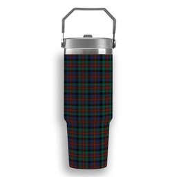 ScotsTee Shop Scottish Tennant Modern Tartan Flip Straw Tumbler 20oz 30oz