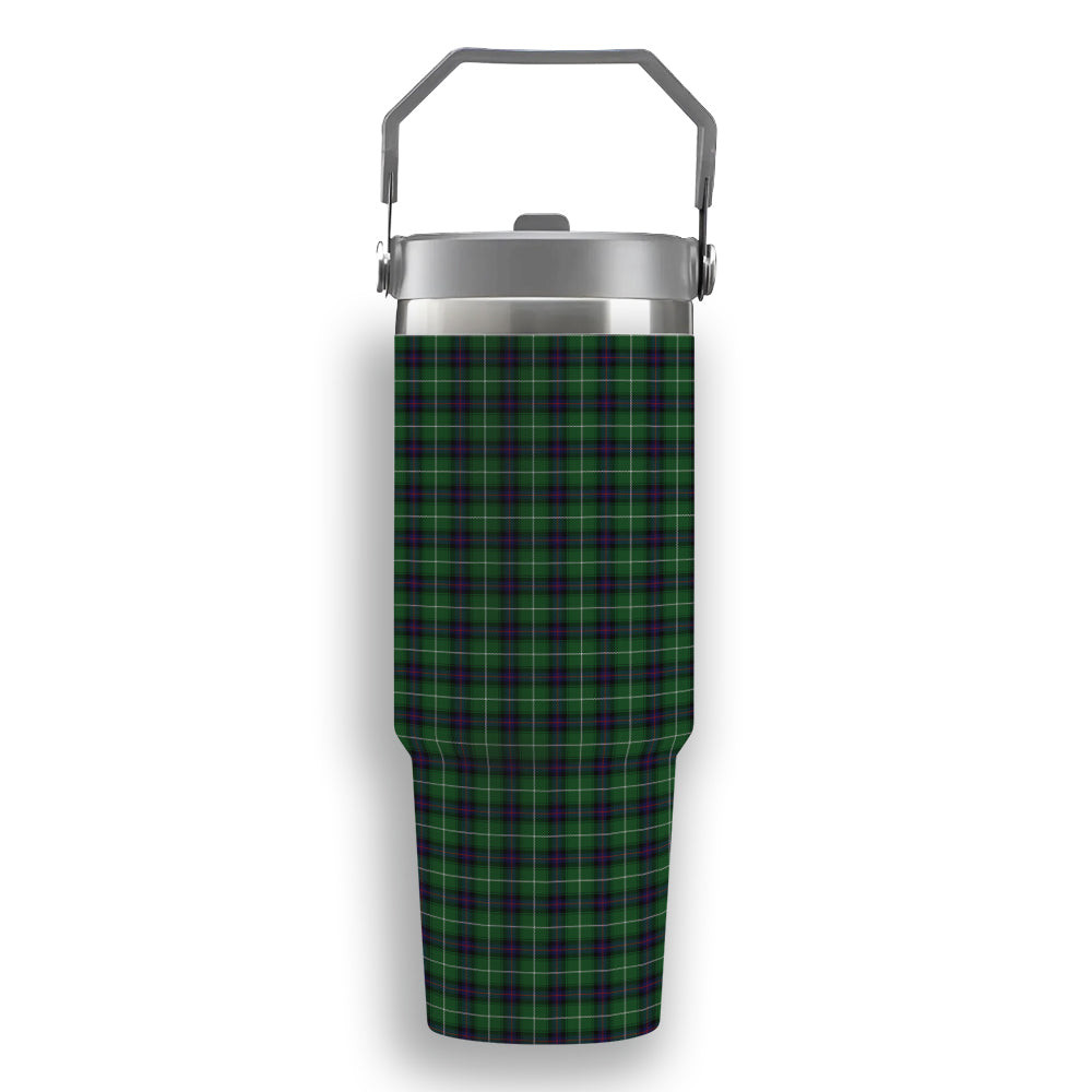 ScotsTee Shop Scottish MacDonald of The Isles Tartan Flip Straw Tumbler 20oz 30oz