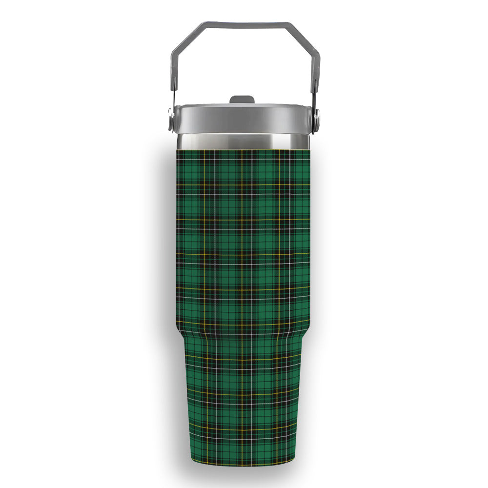ScotsTee Shop Scottish McAlpin Ancient Tartan Flip Straw Tumbler 20oz 30oz
