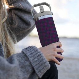 ScotsTee Shop Scottish Wardlaw Tartan Flip Straw Tumbler 20oz 30oz