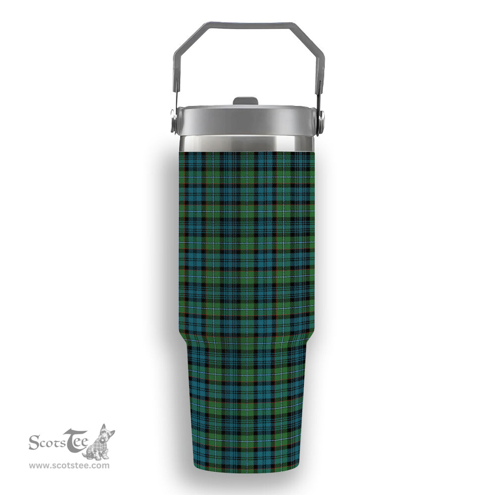 ScotsTee Shop Scottish Semple Ancient Tartan Flip Straw Tumbler 20oz 30oz