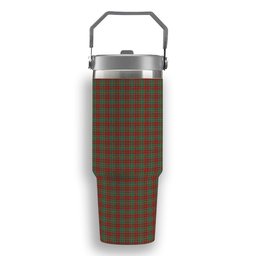 ScotsTee Shop Scottish MacDonald of Kingsburgh Tartan Flip Straw Tumbler 20oz 30oz