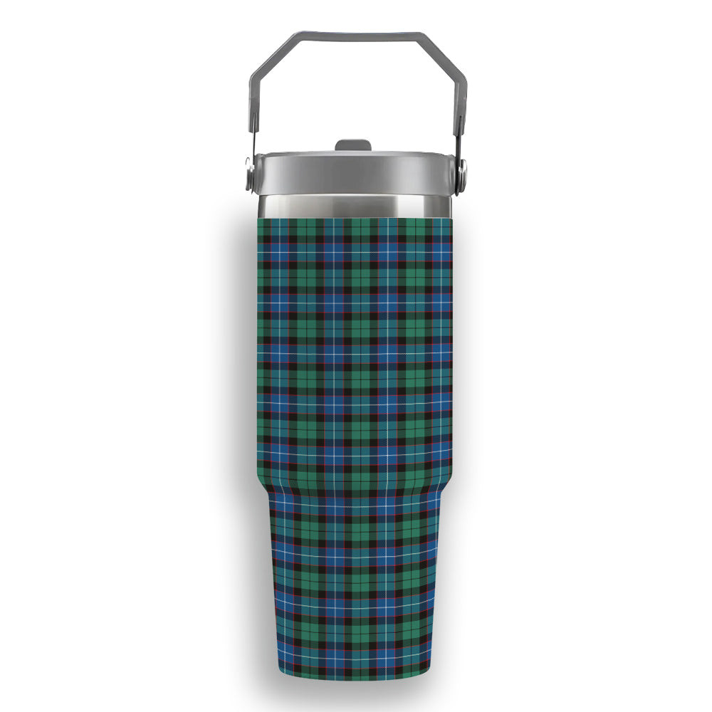 ScotsTee Shop Scottish Hunter Ancient Tartan Flip Straw Tumbler 20oz 30oz