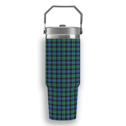 ScotsTee Shop Scottish Hunter Ancient Tartan Flip Straw Tumbler 20oz 30oz