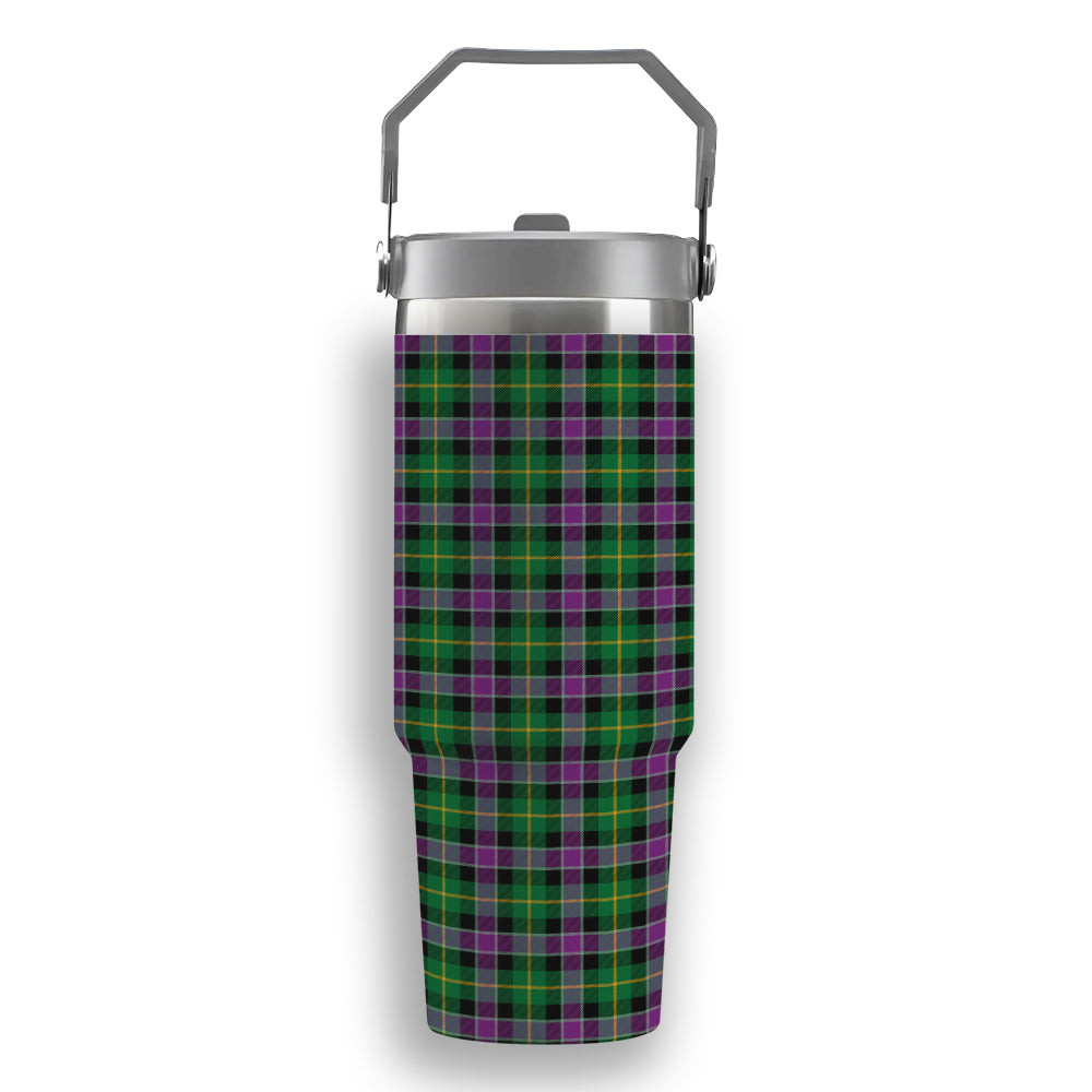 ScotsTee Shop Scottish Selkirk Tartan Flip Straw Tumbler 20oz 30oz
