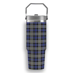 ScotsTee Shop Scottish Sneddon, Jonathan Taylor Tartan Flip Straw Tumbler 20oz 30oz