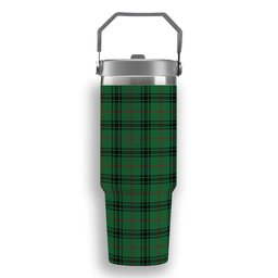 ScotsTee Shop Scottish McArthur-Fox Ancient Tartan Flip Straw Tumbler 20oz 30oz