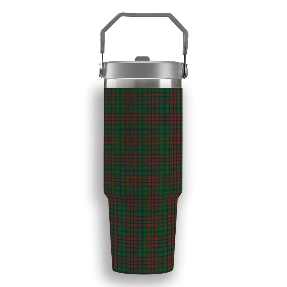 ScotsTee Shop Scottish Matheson Hunting Highland Tartan Flip Straw Tumbler 20oz 30oz