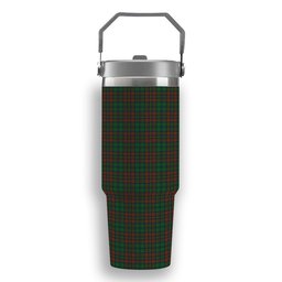 ScotsTee Shop Scottish Matheson Hunting Highland Tartan Flip Straw Tumbler 20oz 30oz