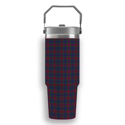 ScotsTee Shop Scottish Mar Dress - TD Tartan Flip Straw Tumbler 20oz 30oz