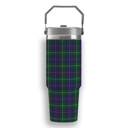 ScotsTee Shop Scottish MacIntyre Inglis Tartan Flip Straw Tumbler 20oz 30oz