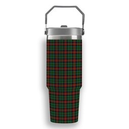 ScotsTee Shop Scottish Walker James Tartan Flip Straw Tumbler 20oz 30oz