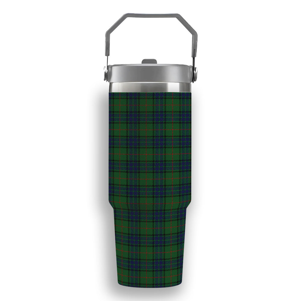 ScotsTee Shop Scottish Lauder Family Tartan Flip Straw Tumbler 20oz 30oz