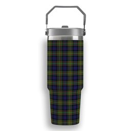 ScotsTee Shop Scottish McLaren Modern Tartan Flip Straw Tumbler 20oz 30oz